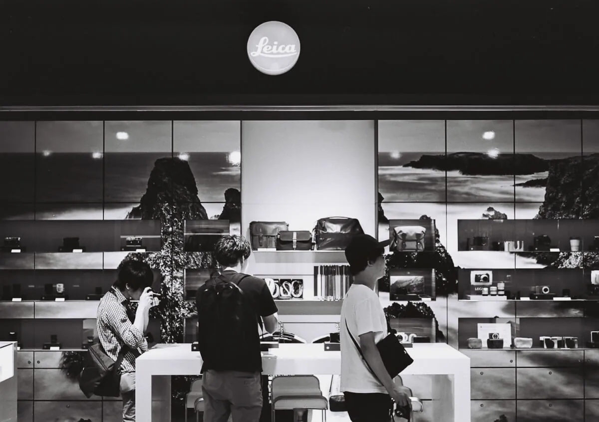 銀座のライカショップ