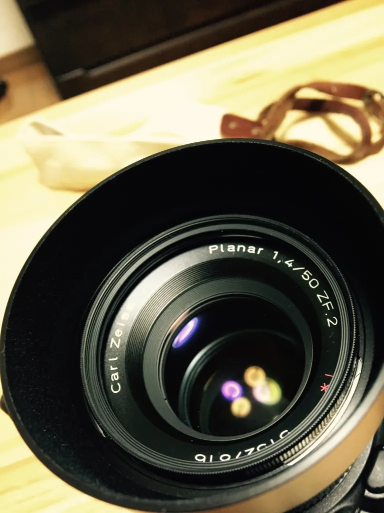 【レンズ沼】Carl Zeiss PLANAR T*1.4/50mm ZF.2を買ってしまった話。