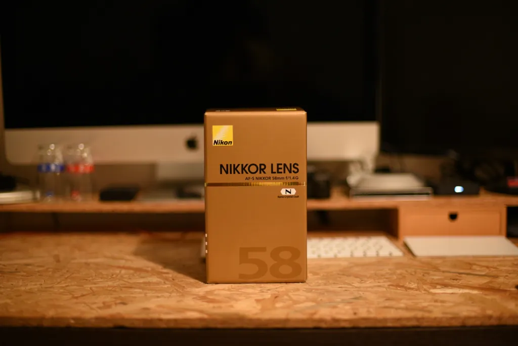 【レビュー・作例】Nikon AF-S NIKKOR 58mm f/1.4Gをポチった。