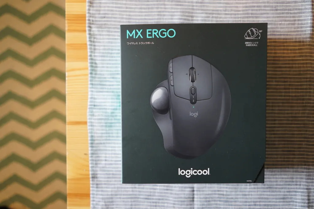 ロジクールのトラックボールマウスMX ERGOを買いました。