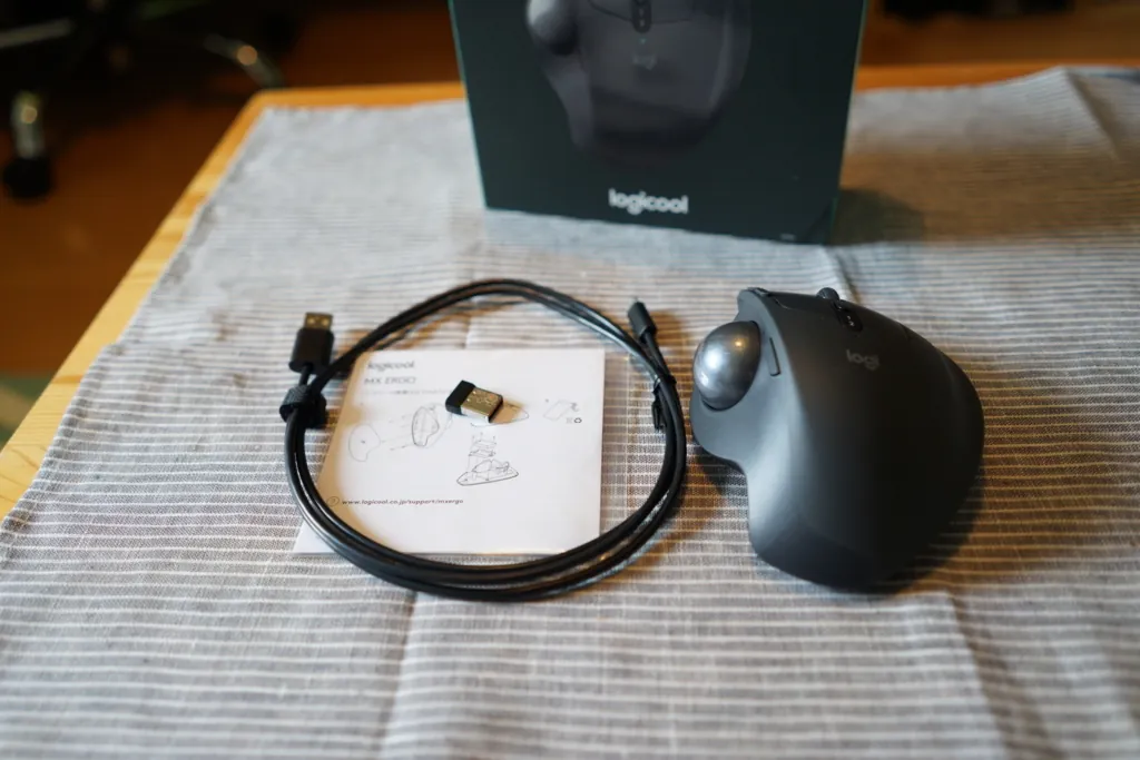 ロジクールのトラックボールマウスMX ERGOを買いました。