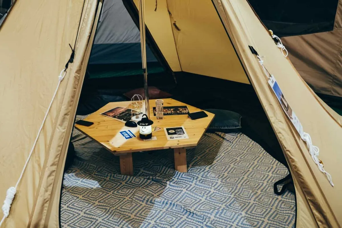 ogawaテントとキャンプ飯が堪能できるGRAND lodge CAFE & RESTAURANTに行ってきた