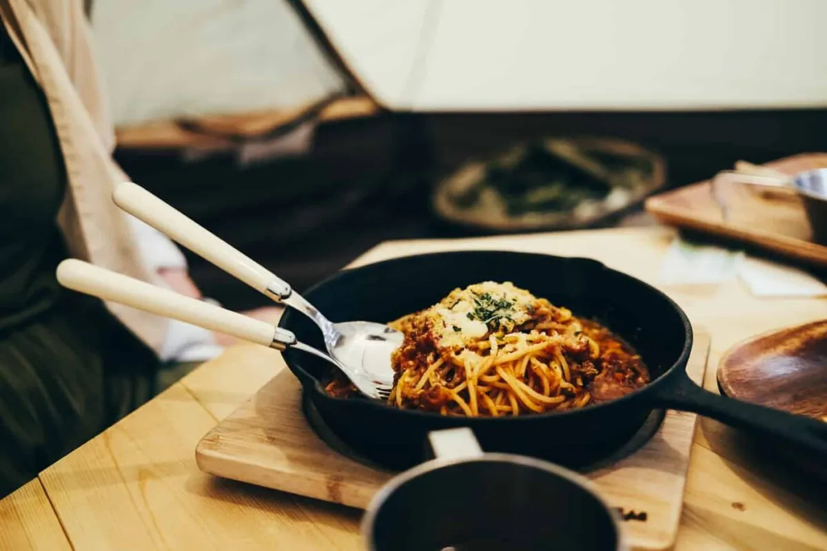 ogawaテントとキャンプ飯が堪能できるGRAND lodge CAFE & RESTAURANTに行ってきた