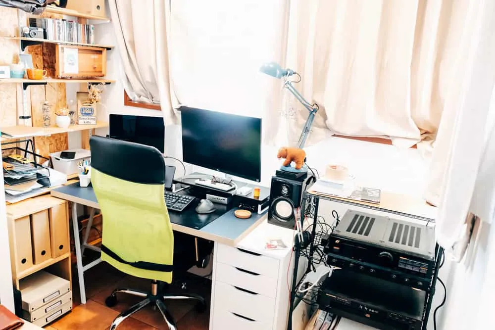 【部屋晒し】作業デスク周りのレイアウト変更2019年版