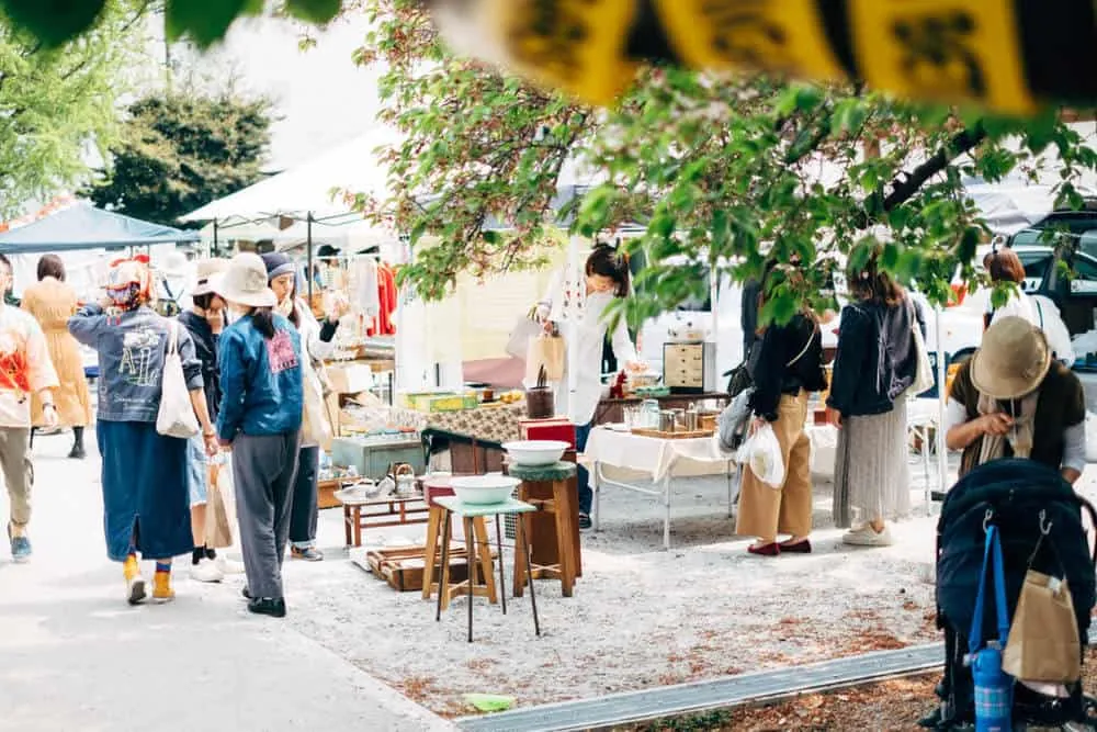 東別院の名古屋アンティークマーケットにいってきました
