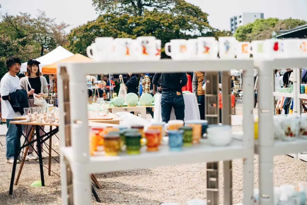 東別院の名古屋アンティークマーケットにいってきました