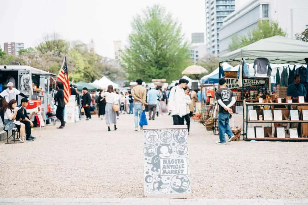 東別院の名古屋アンティークマーケットにいってきました