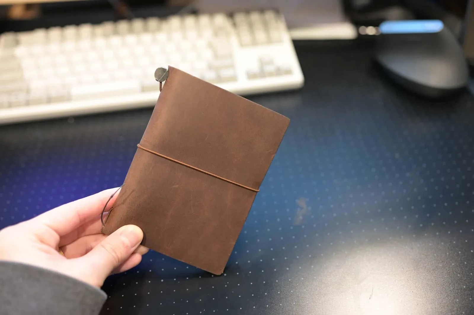 トラベラーズノート パスポートサイズをいただきました