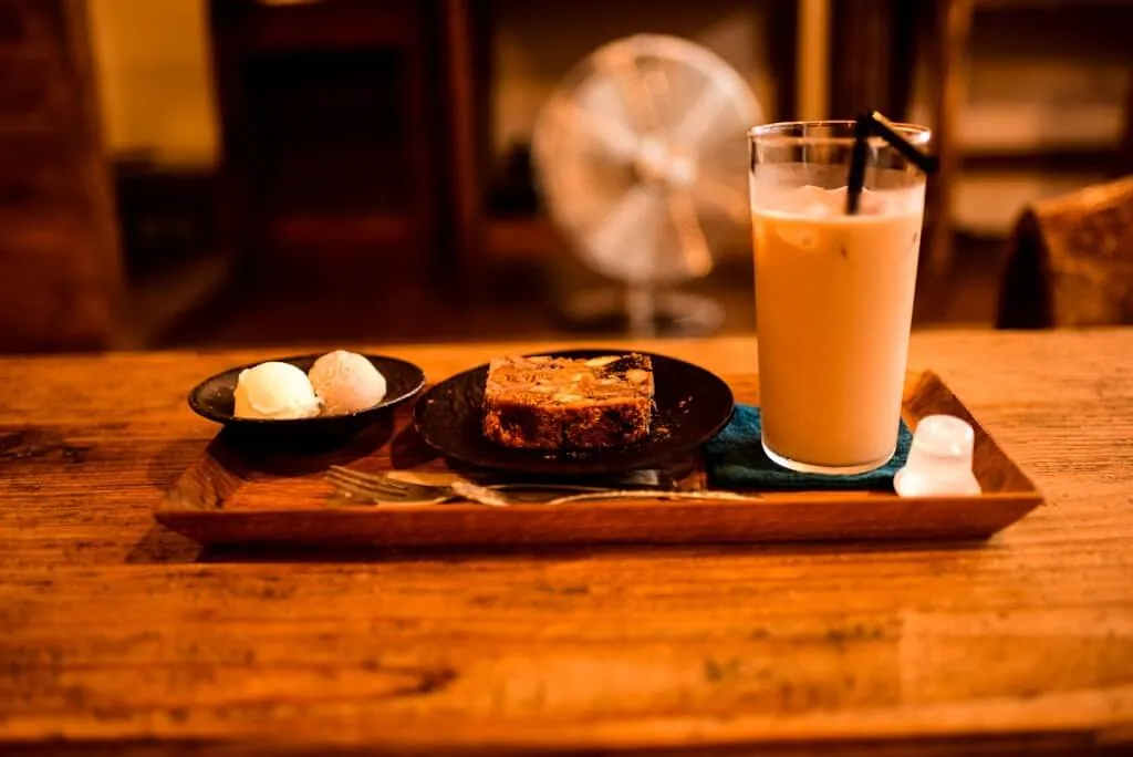 タムカイマで珈琲