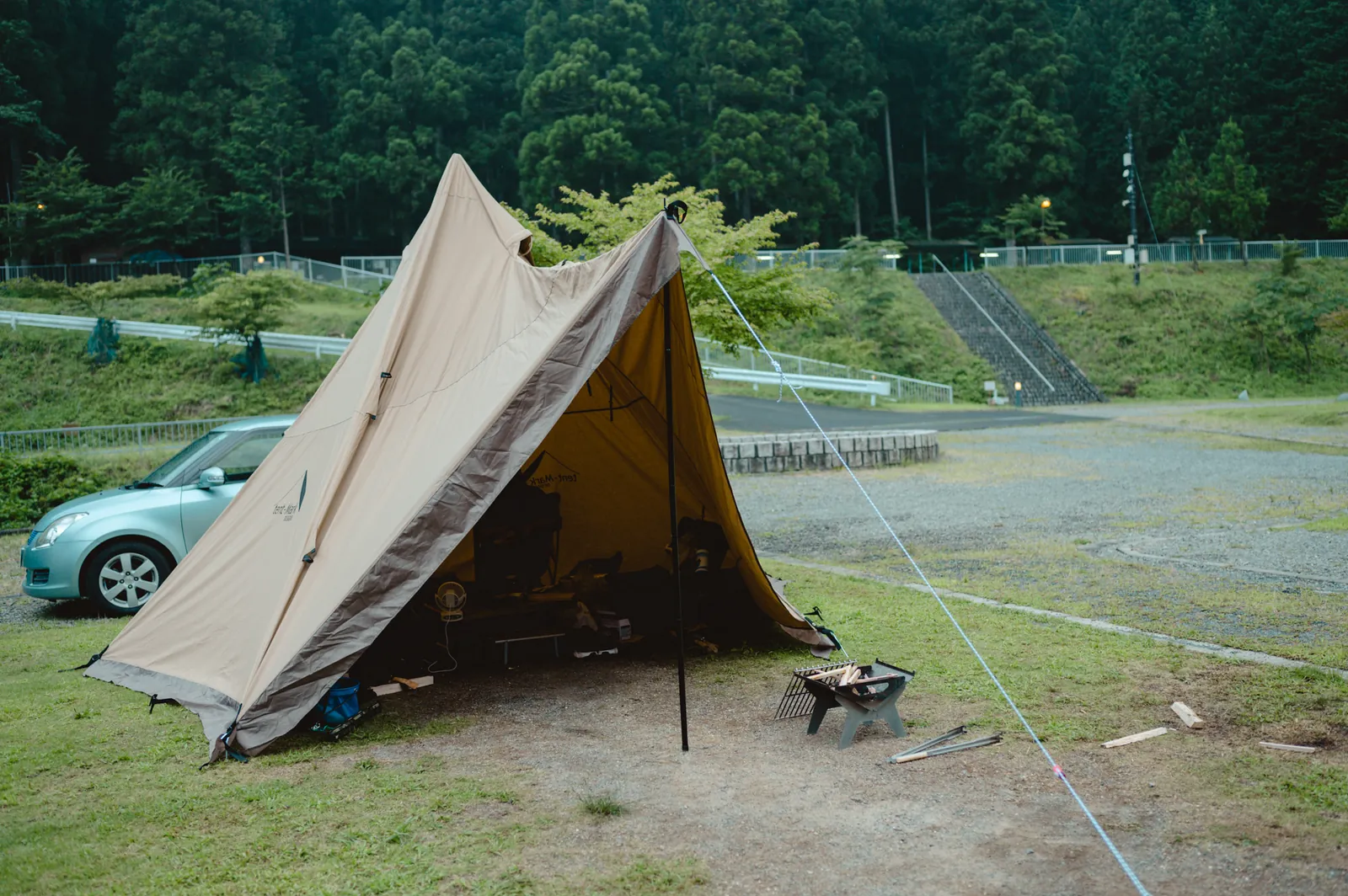 アプトいちしろキャンプ場、テンマクデザインサーカスTC DX