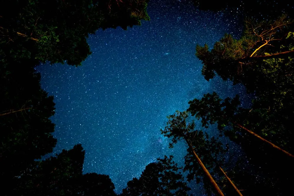 【NikonD750/星空】岐阜県郡上市の高鷲でキャンプ