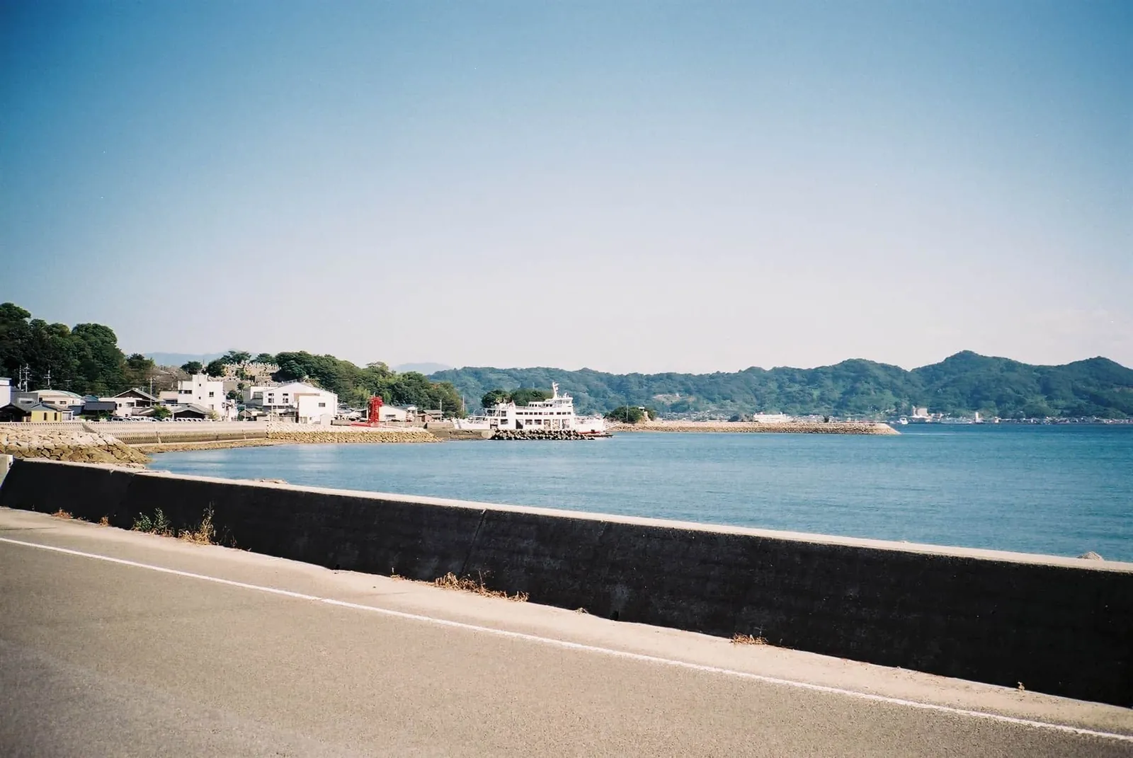 CONTAX T2と興居島旅行
