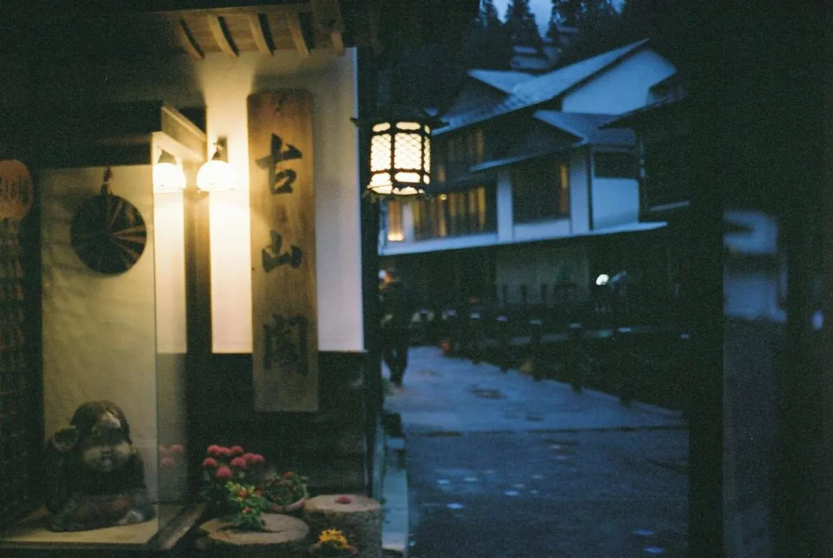 CONTAX T2と銀山温泉