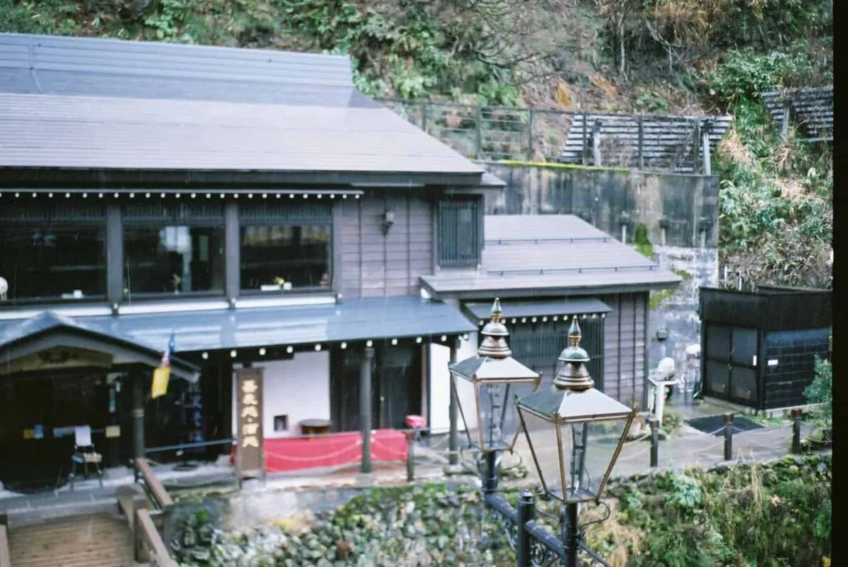 CONTAX T2と銀山温泉