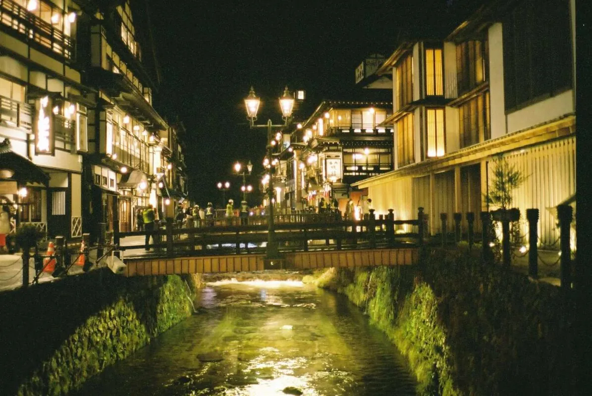 CONTAX T2と銀山温泉