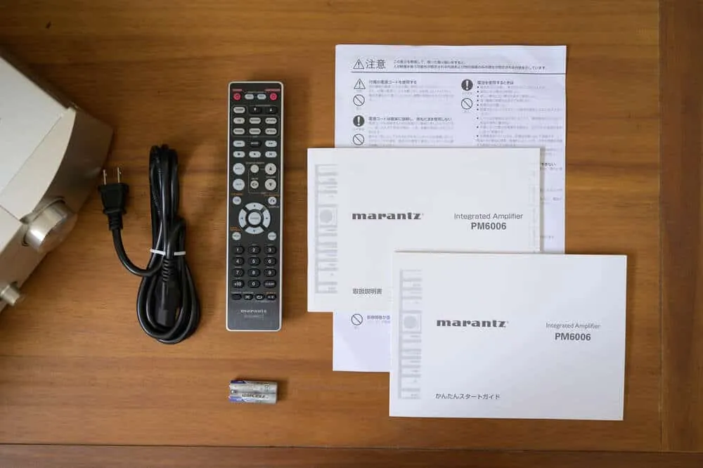 プリメインアンプのmarantz PM6006を買いました | たこさんちゃんねる