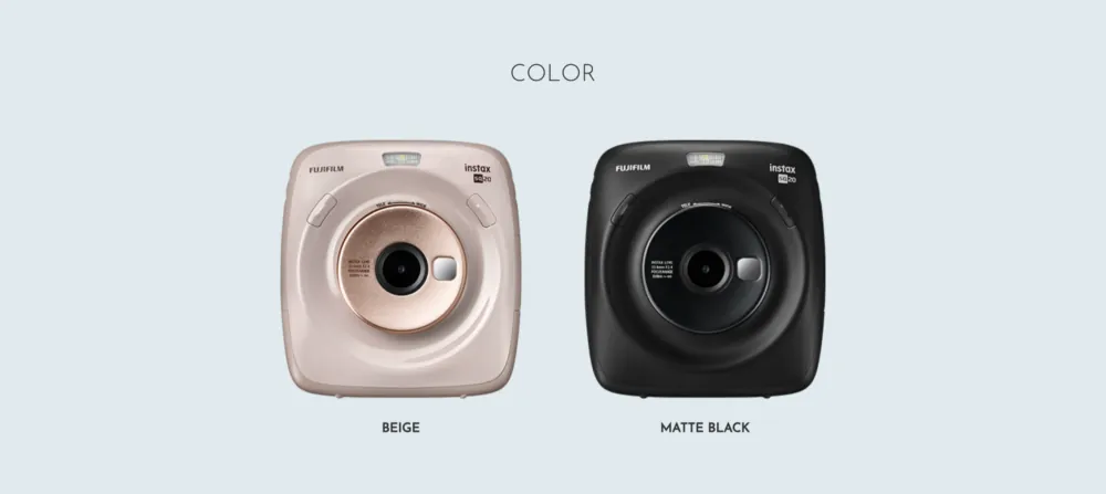 instax square SQ20のカラーバリエーション