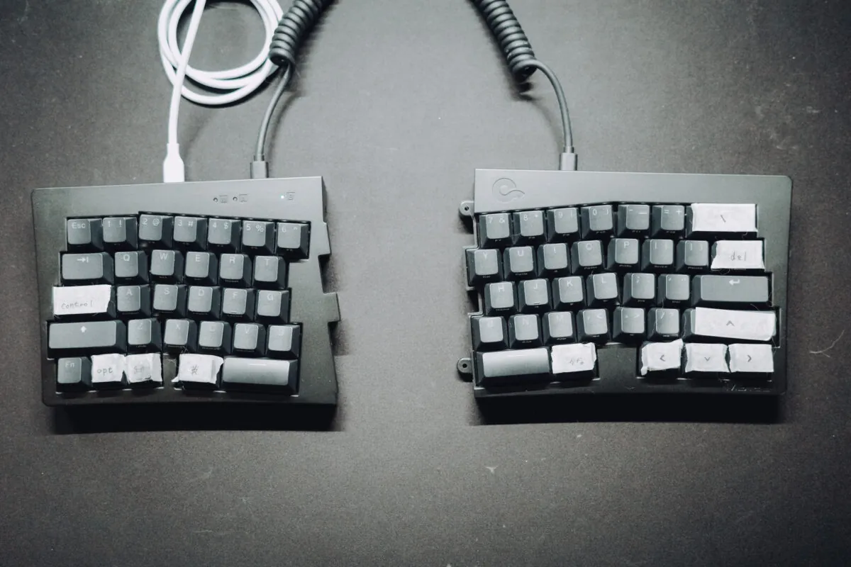 分割キーボードに手を出した。MISTEL BAROCCO MD600 Alpha BT US配列
