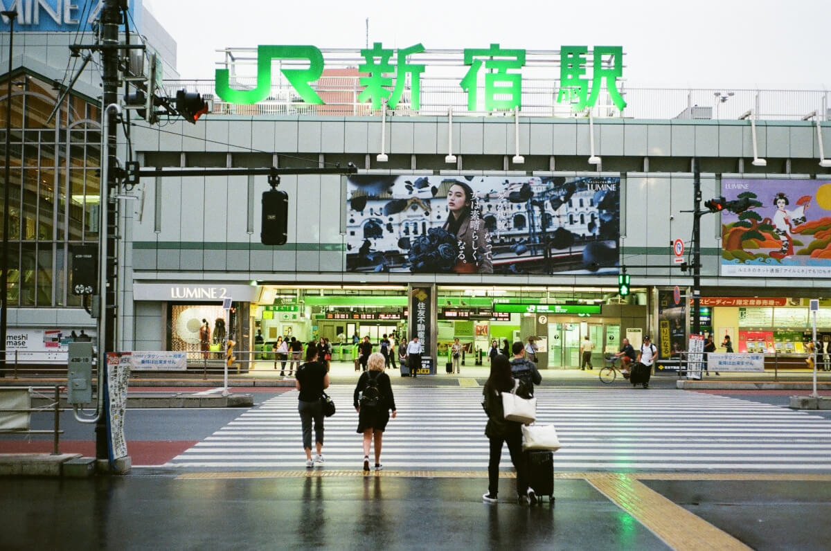 LeicaM3で撮った新宿駅
