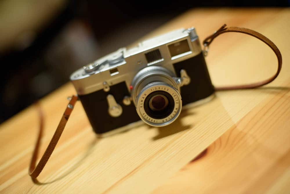 Leica M2とELMAR50mmF2.8