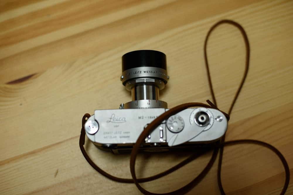 Leica M3を真上から